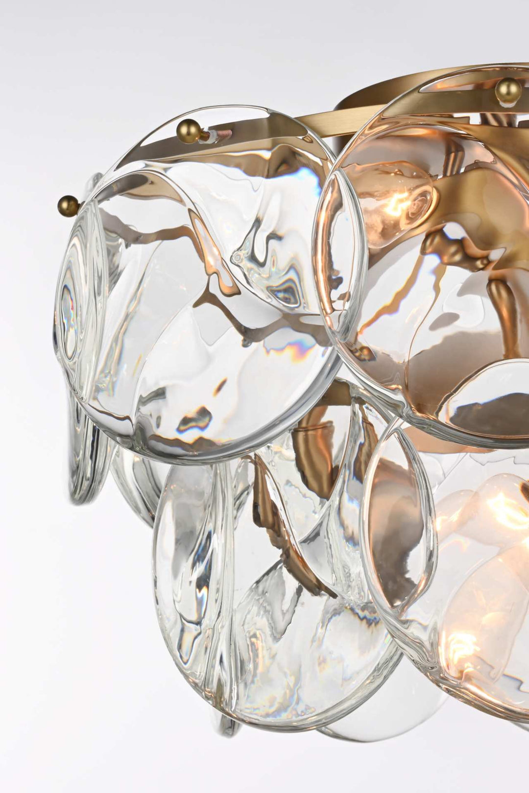 Charlotte Crystal Flush Mount by Elegant - view 17