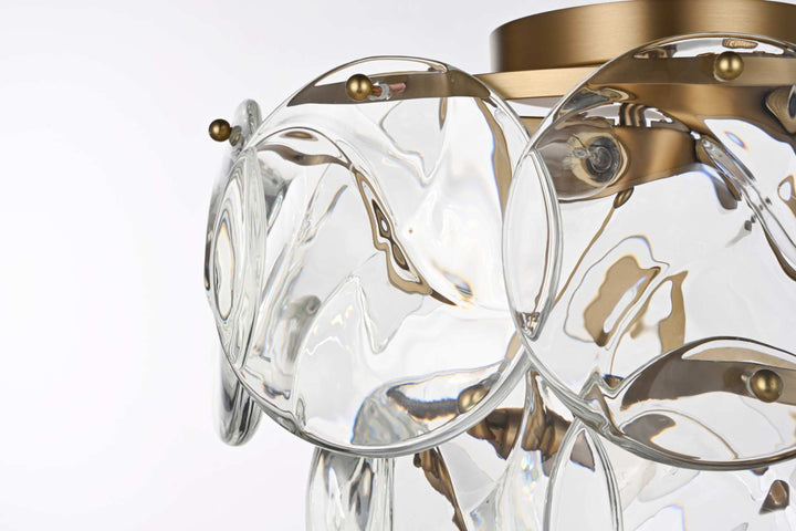 Charlotte Crystal Flush Mount by Elegant - view 18