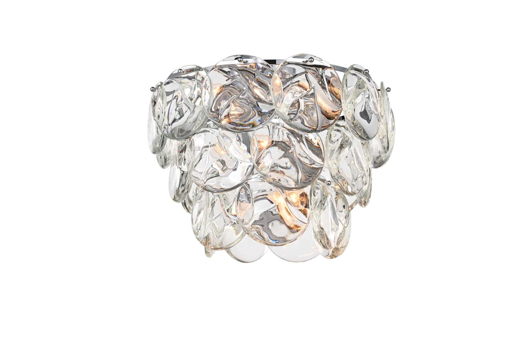 Charlotte Crystal Flush Mount by Elegant - view 30