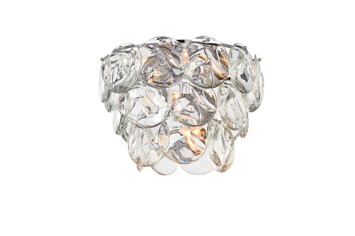 Charlotte Crystal Flush Mount by Elegant - view 30
