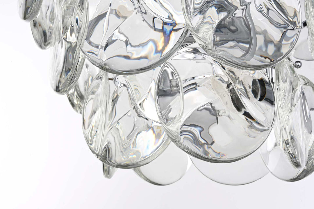 Charlotte Crystal Flush Mount by Elegant - view 31