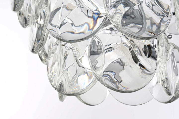Charlotte Crystal Flush Mount by Elegant - view 31