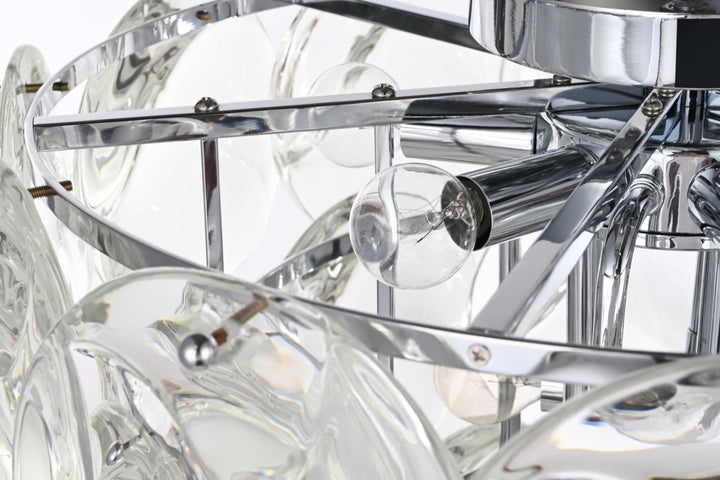 Charlotte Crystal Flush Mount by Elegant - view 33