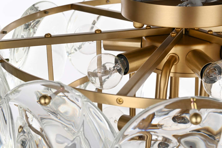 Charlotte Crystal Flush Mount by Elegant - view 47