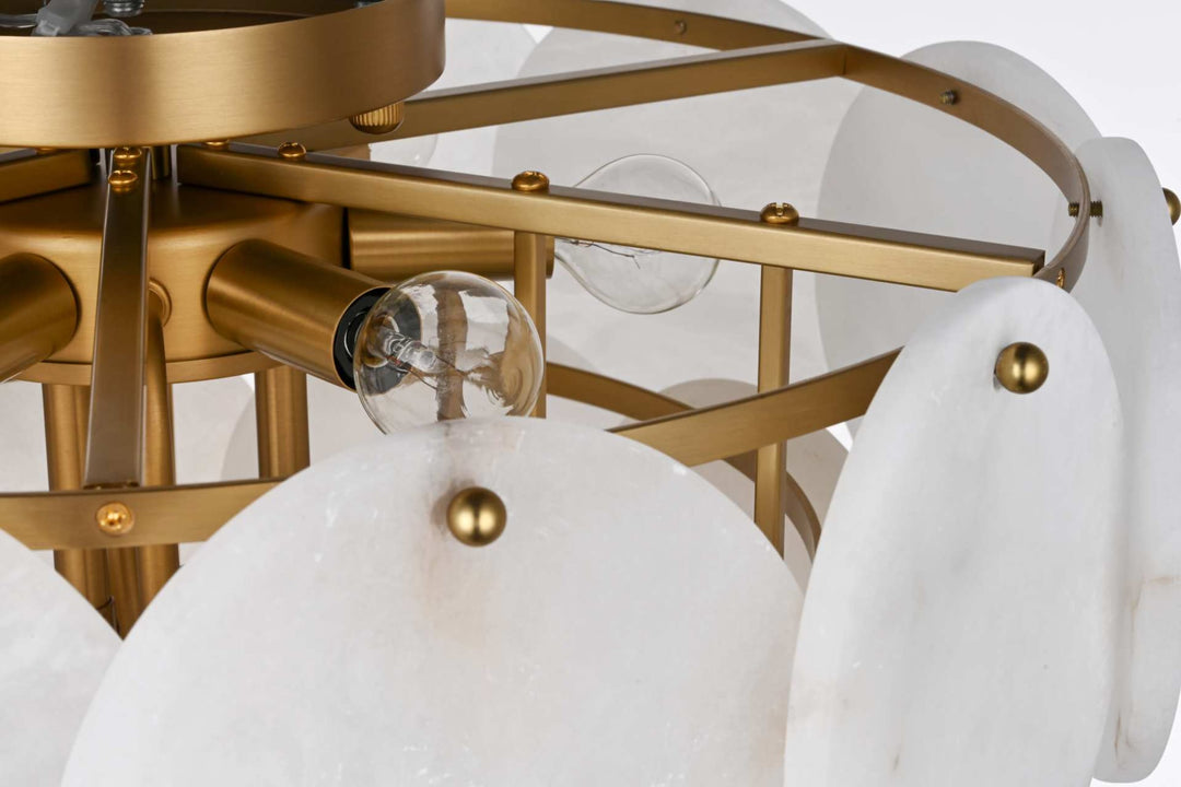 Charlotte Crystal Flush Mount by Elegant - view 54