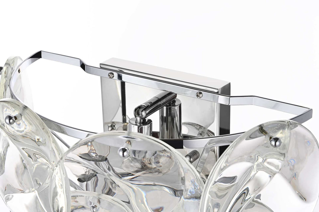 Charlotte Crystal Wall Sconce by Elegant - view 5