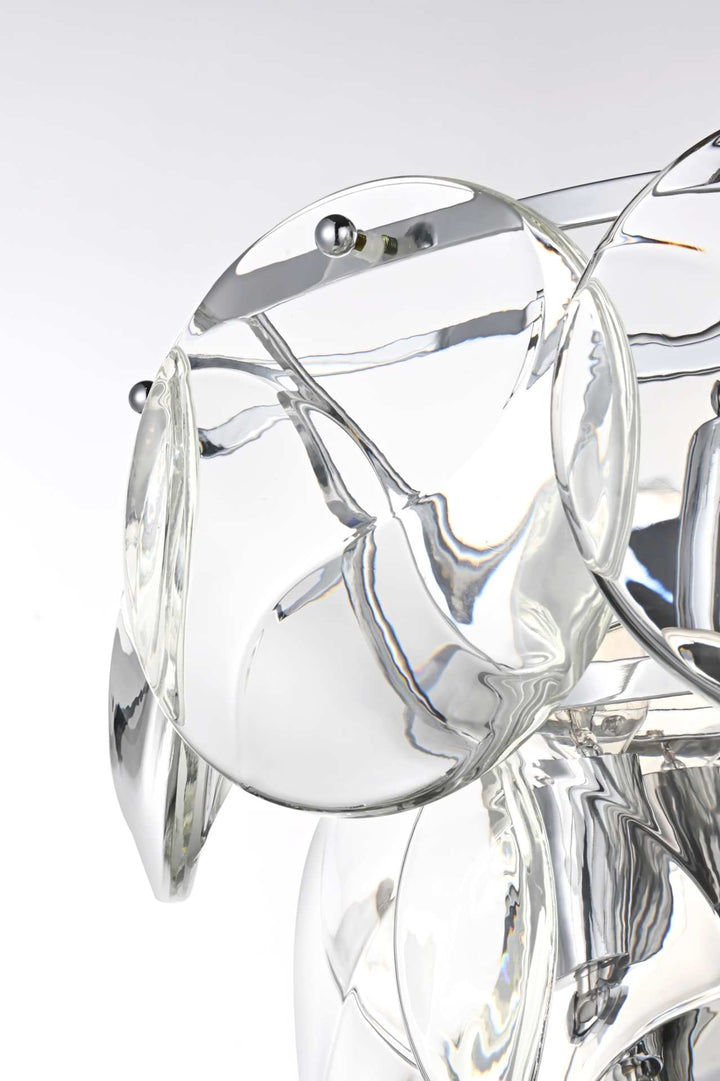 Charlotte Crystal Wall Sconce by Elegant - view 6