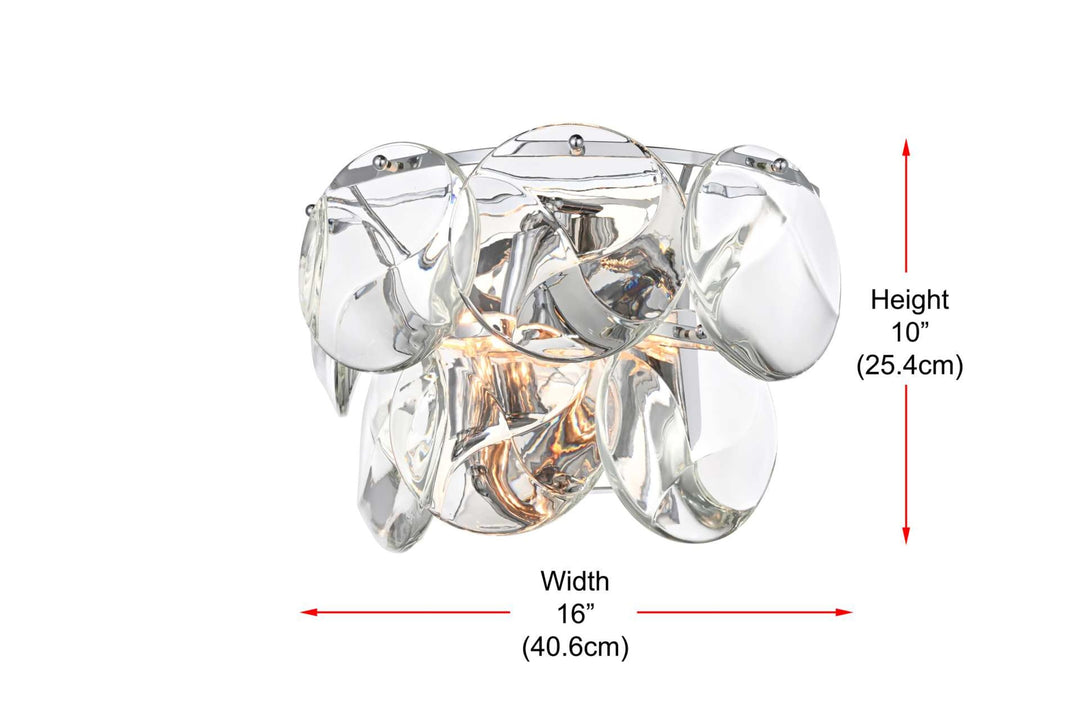 Charlotte Crystal Wall Sconce by Elegant - view 7