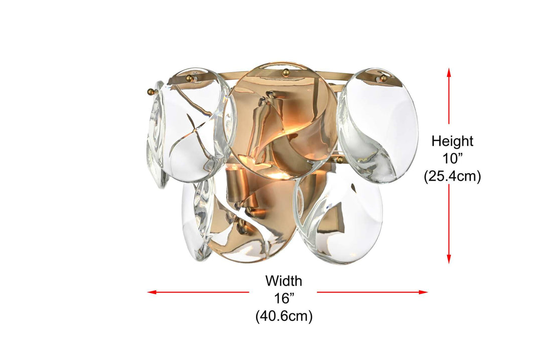 Charlotte Crystal Wall Sconce by Elegant - view 21