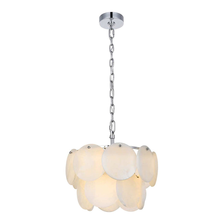 Charlotte Crystal Chandelier in Chrome by Elegant
