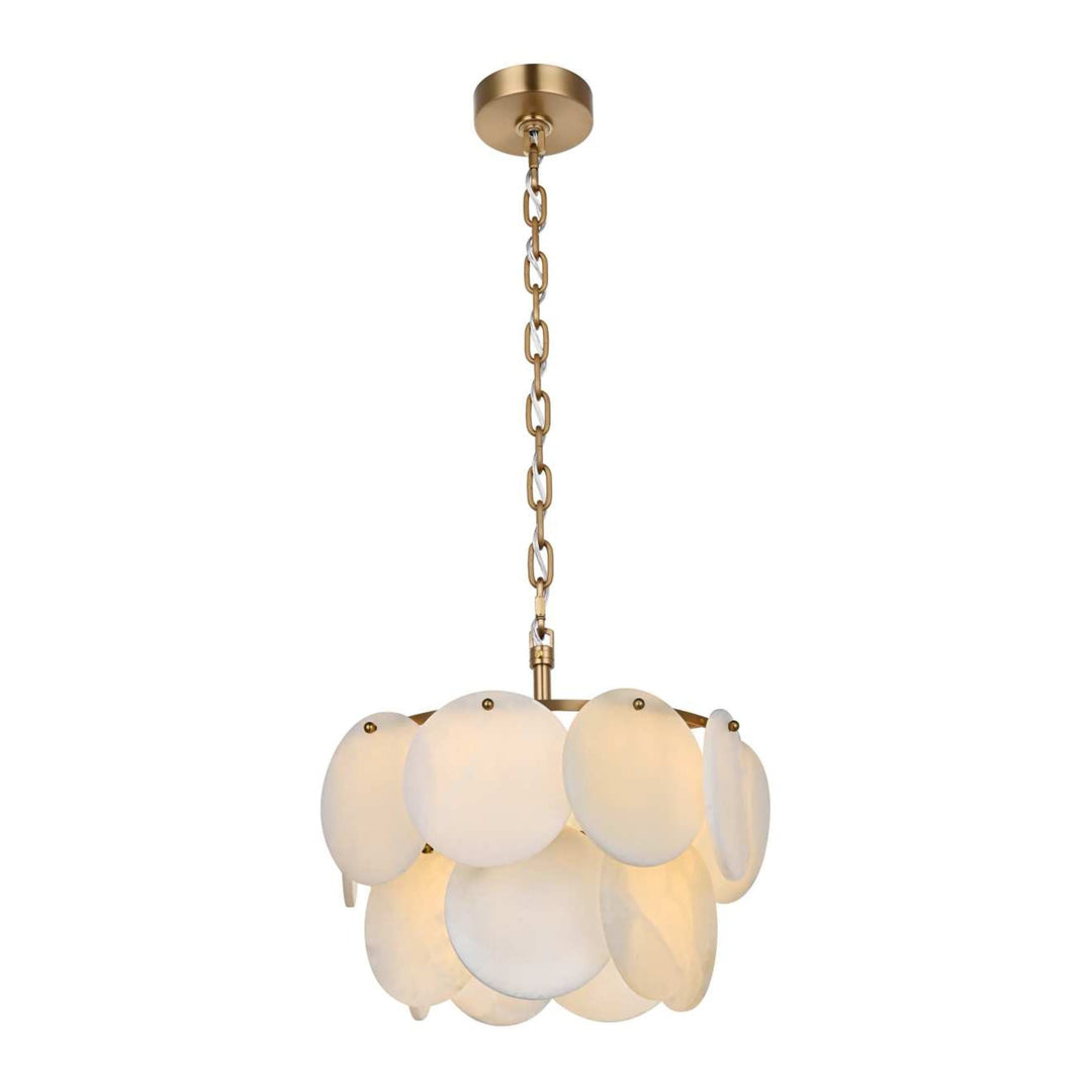 Charlotte Crystal Chandelier in Satin Gold by Elegant