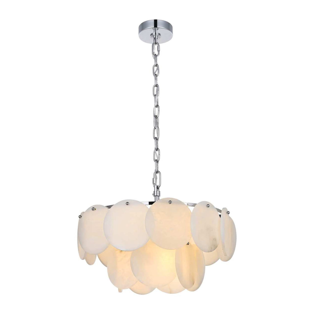 Charlotte Crystal Chandelier in Chrome by Elegant
