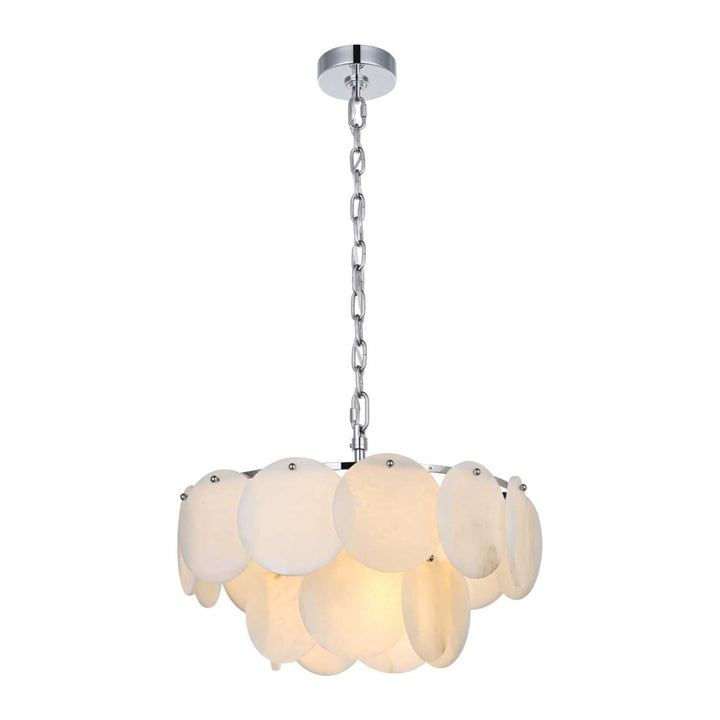 Charlotte Crystal Chandelier in Chrome by Elegant