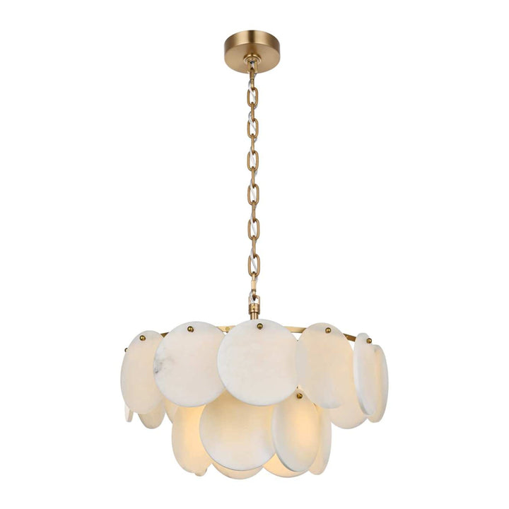 Charlotte Crystal Chandelier in Satin Gold by Elegant