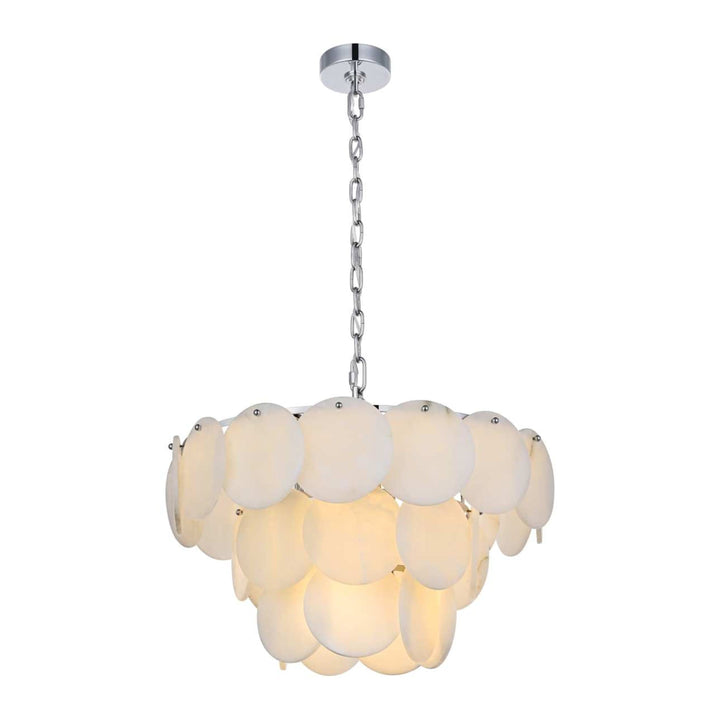 Charlotte Crystal Chandelier in Chrome by Elegant