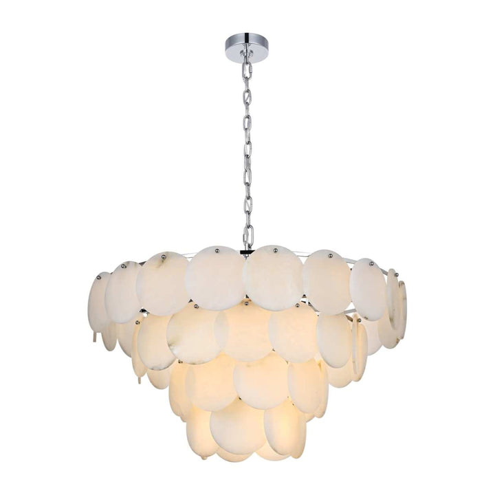 Charlotte Crystal Chandelier in Chrome by Elegant