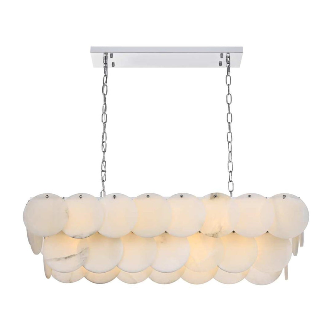 Charlotte Crystal Chandelier in Chrome by Elegant
