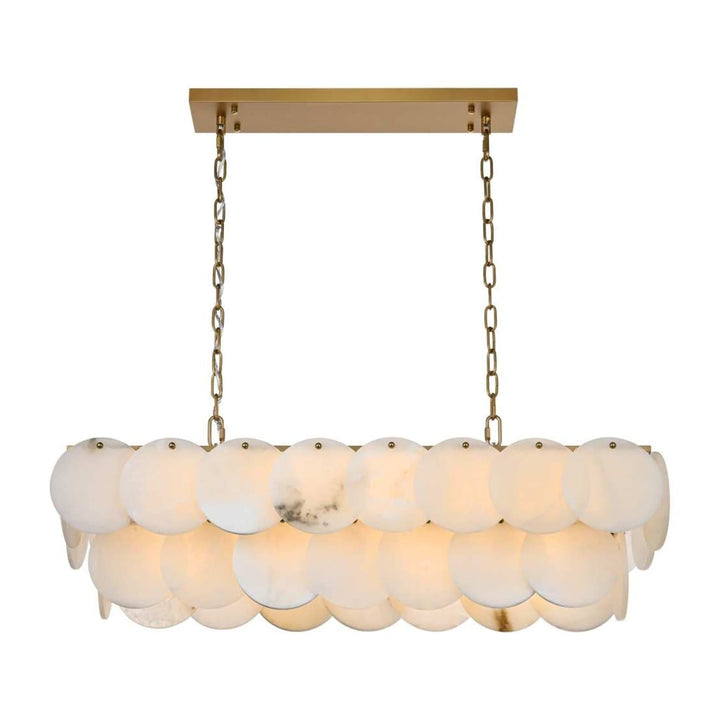 Charlotte Crystal Chandelier in Satin Gold by Elegant