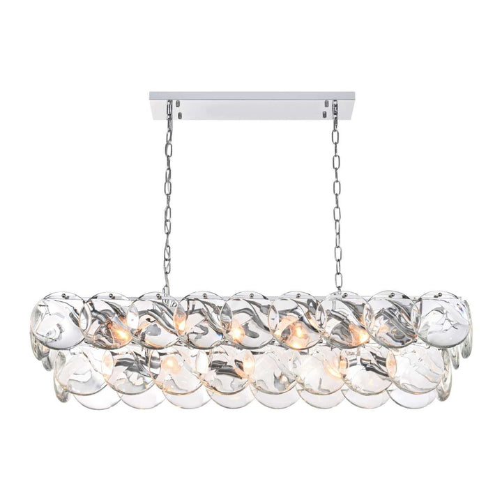 Charlotte Crystal Chandelier in Chrome by Elegant