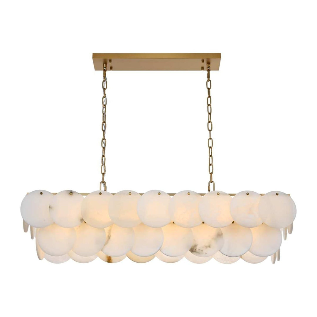Charlotte Crystal Chandelier in Satin Gold by Elegant