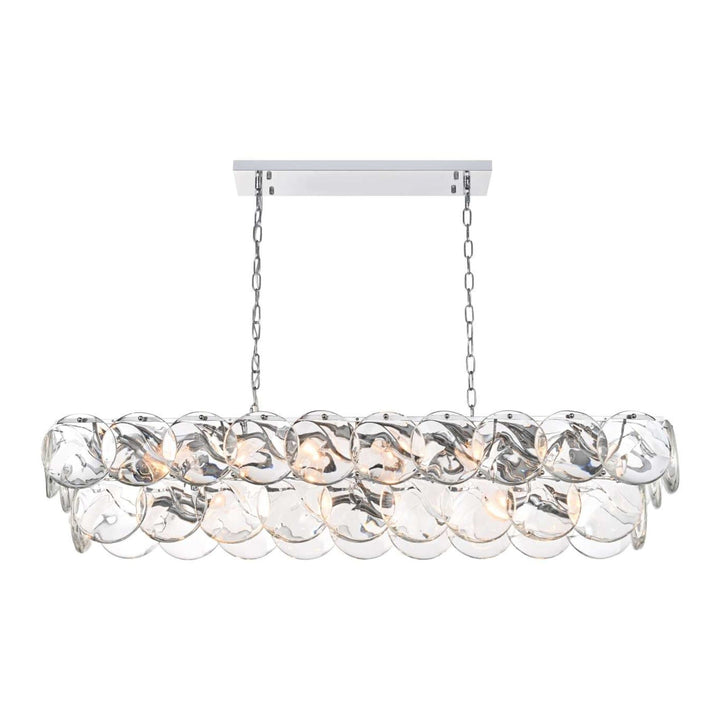 Charlotte Crystal Chandelier in Chrome by Elegant