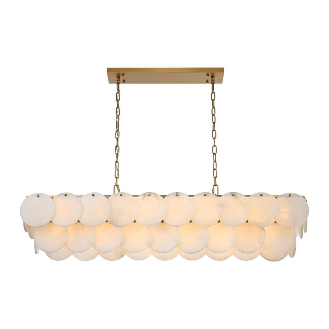 Charlotte Crystal Chandelier in Satin Gold by Elegant