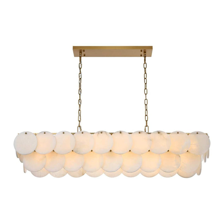 Charlotte Crystal Chandelier in Satin Gold by Elegant