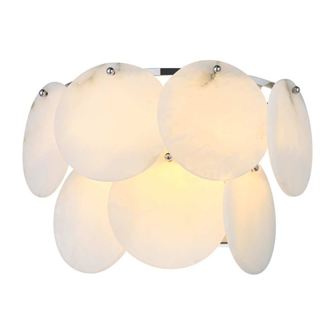 Charlotte Crystal Wall Sconce in Chrome by Elegant