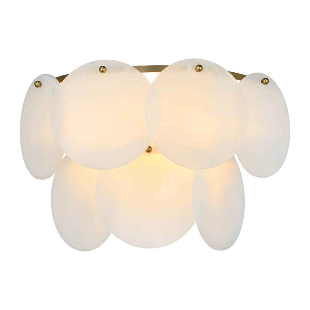 Charlotte Crystal Wall Sconce in Satin Gold by Elegant