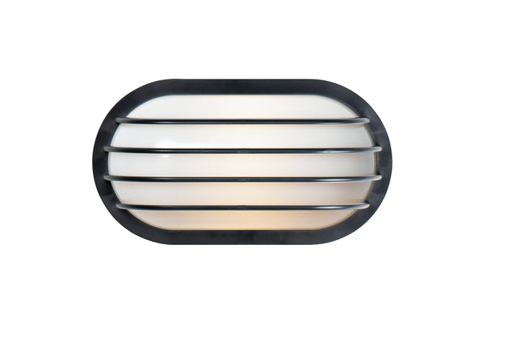 Bulwark 1-Light Outdoor Wall Sconce Black