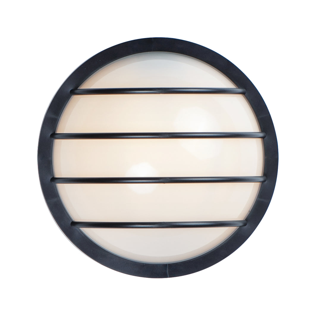 Bulwark 1-Light Outdoor Wall Sconce Black