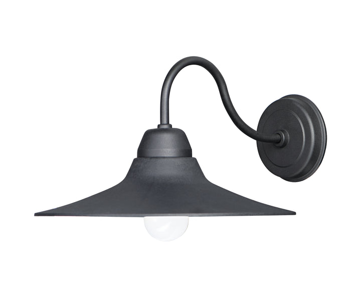 Dockside 1-Light Outdoor Wall Sconce Black
