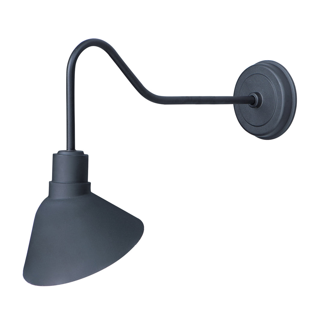 Signlite 1-Light Outdoor Wall Sconce Black