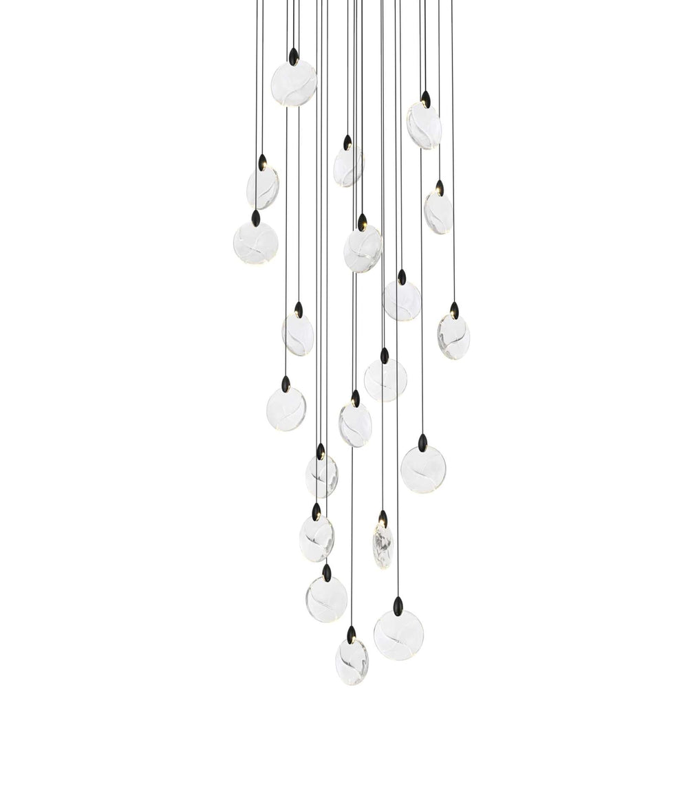 Avery Crystal Chandelier by Elegant - view 2
