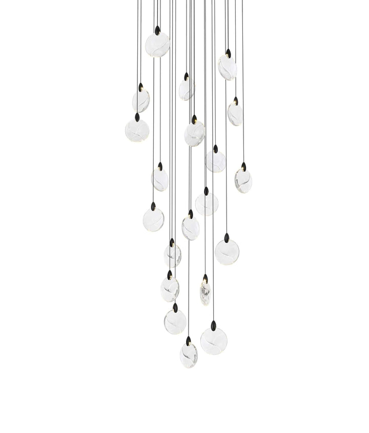 Avery Crystal Chandelier by Elegant - view 2