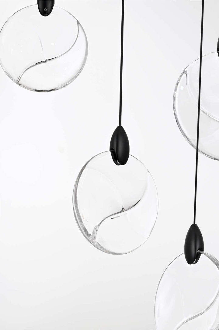 Avery Crystal Chandelier by Elegant - view 4