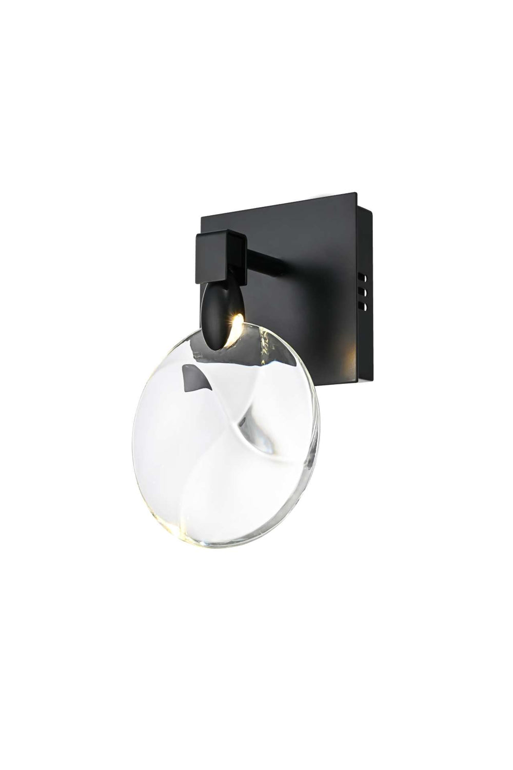 Avery Crystal Wall Sconce by Elegant - view 2
