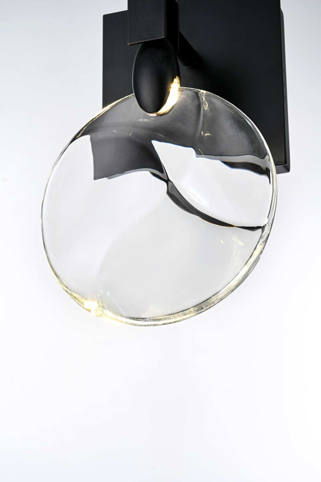 Avery Crystal Wall Sconce by Elegant - view 3