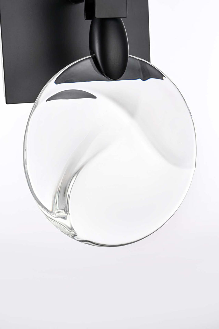 Avery Crystal Wall Sconce by Elegant - view 5