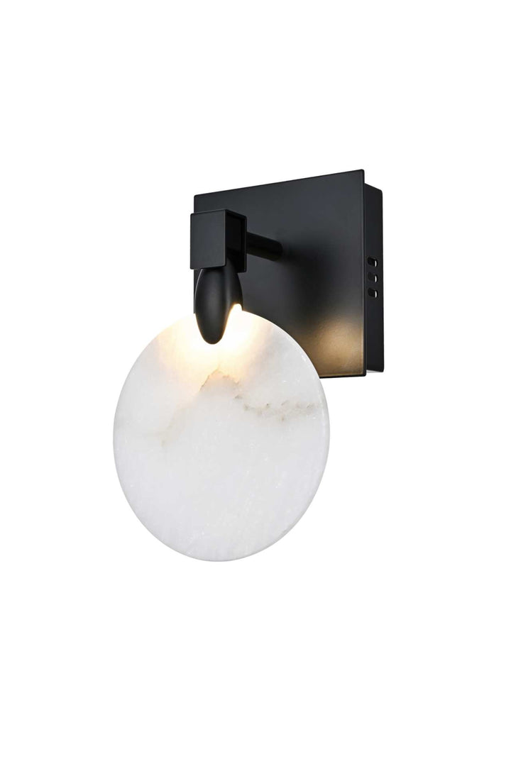 Avery Crystal Wall Sconce by Elegant - view 8