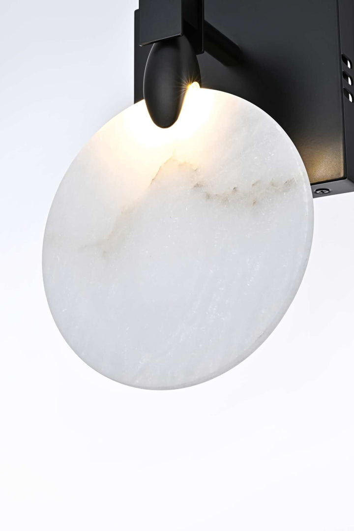 Avery Crystal Wall Sconce by Elegant - view 9