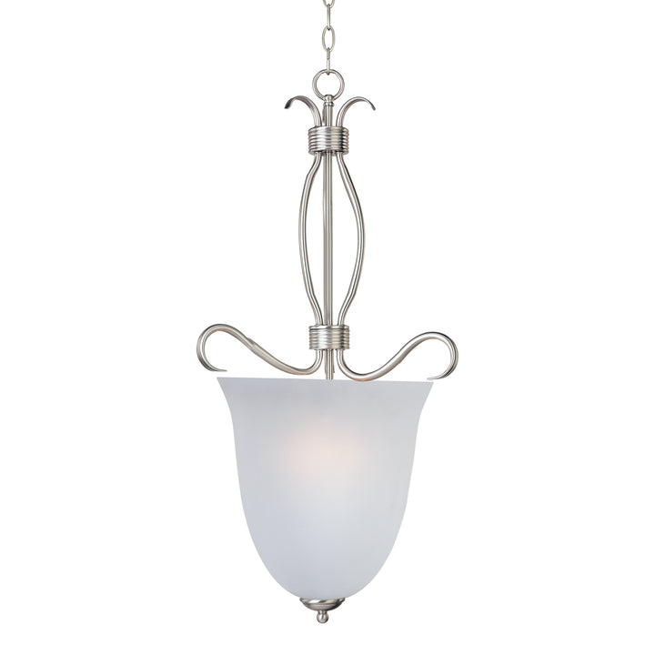 Basix 4-Light Entry Foyer Pendant Satin Nickel