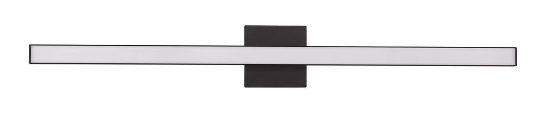 Trim LED Vanity Light in Flat Black by Craftmade