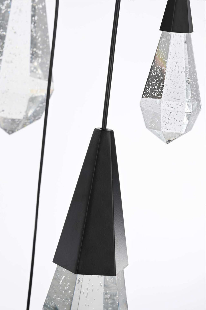 Amora Crystal Chandelier by Elegant - view 5