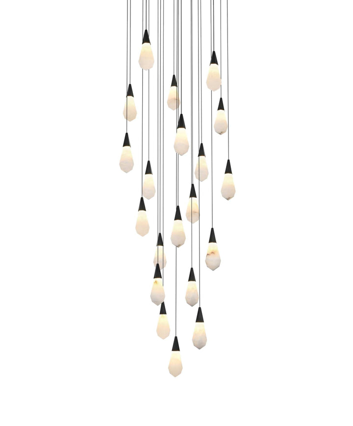 Amora Crystal Chandelier by Elegant - view 8