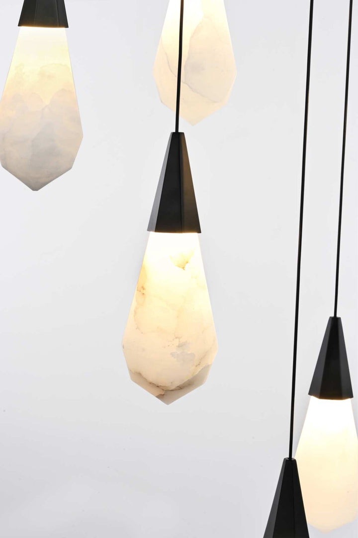 Amora Crystal Chandelier by Elegant - view 9