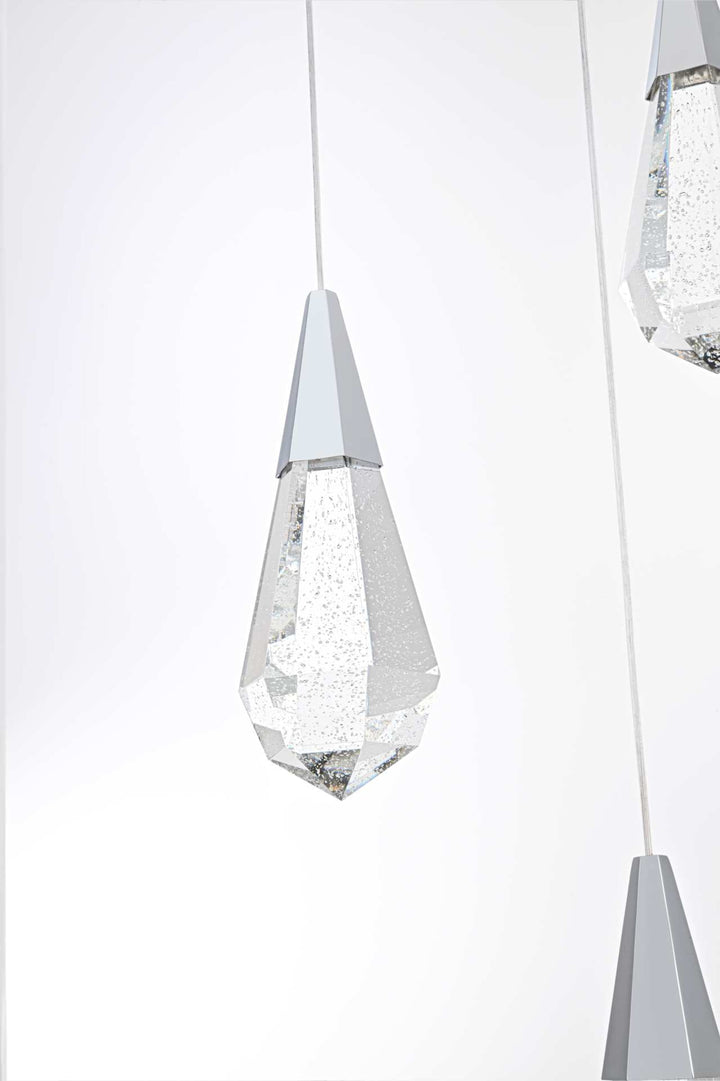 Amora Crystal Chandelier by Elegant - view 16