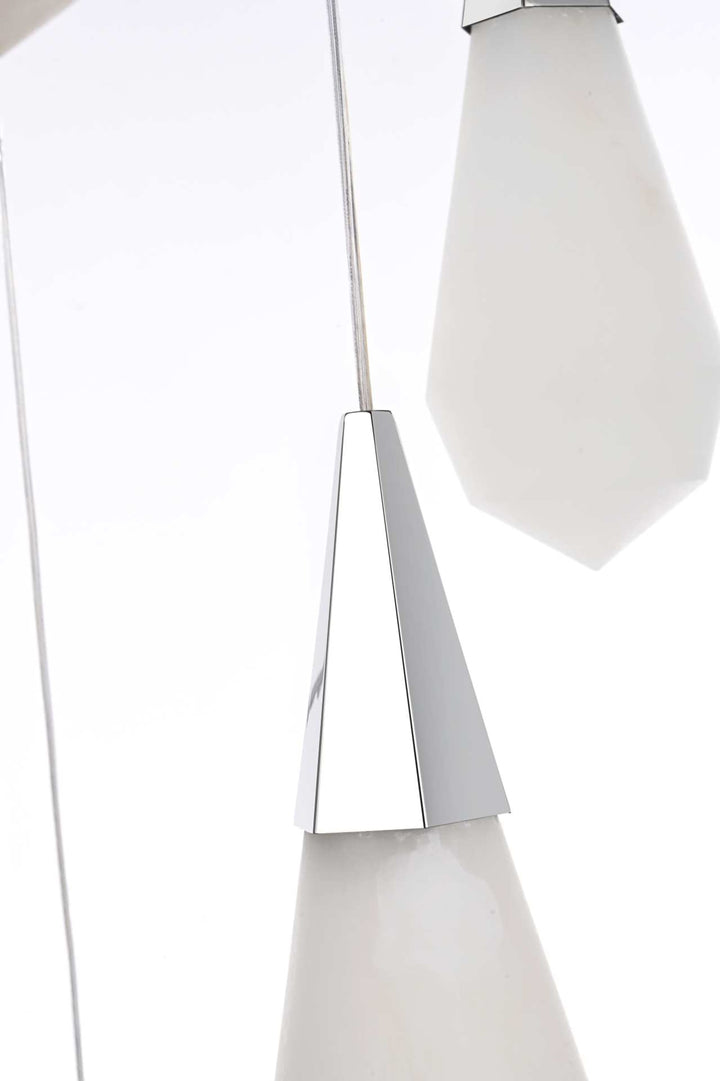 Amora Crystal Chandelier by Elegant - view 24