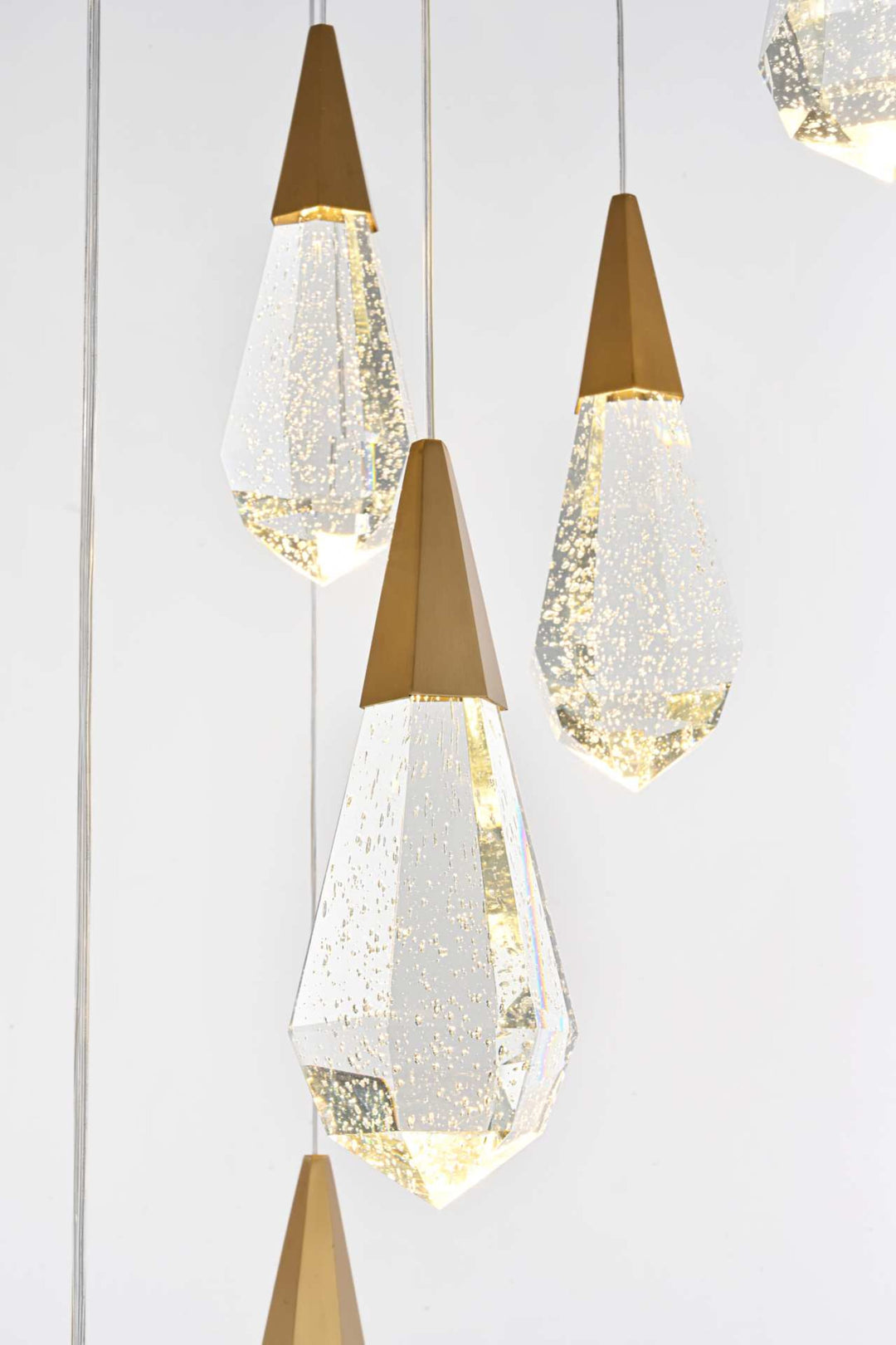 Amora Crystal Chandelier by Elegant - view 27