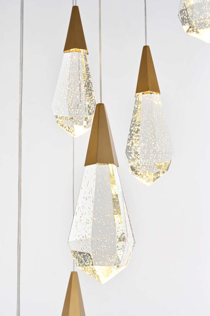 Amora Crystal Chandelier by Elegant - view 27